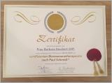 Bioresonanz-Therapie Zertifikat